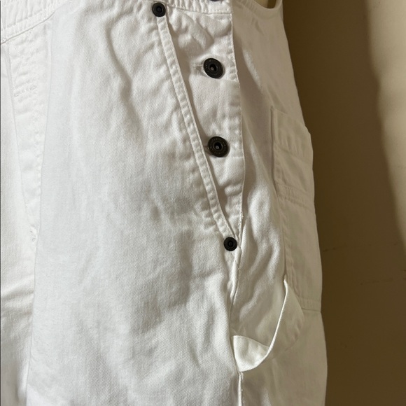 Liz Claiborne Women's White Short Overalls - Picture 7 of 15